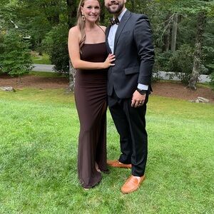 Formal Lace Up Dress